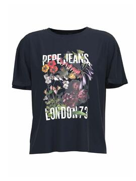 Camiseta Pepe Jeans Pauline Marina Para Mujer