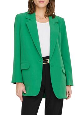 Blazer Only Lana Berry Oversize Verde Para Mujer