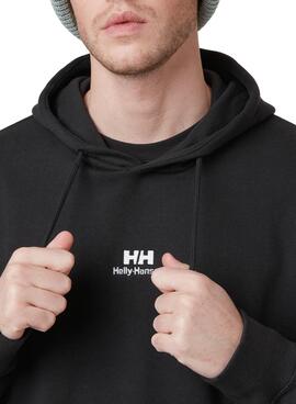 Sudadera Helly Hansen Yu Hoodie 2.0 Negro Hombre