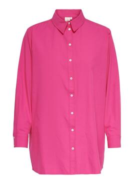 Camisa Only Curly Rosa Para Mujer