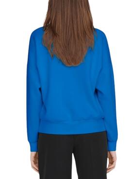 Sudadera Only Lizzi Azul Para Mujer