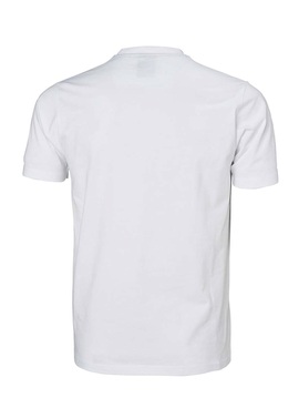 Camiseta Helly Hansen Box Logo Blanco para Hombre