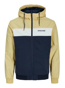 Chaqueta Jack and Jones Erush Capucha Amarillo