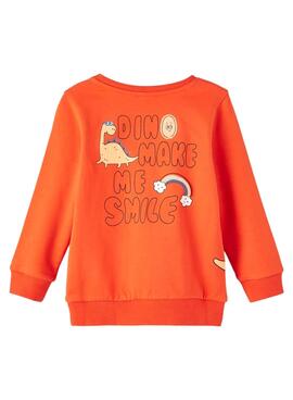 Sudadera Name It Toms Naranja para Niño