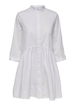 Vestido Only Ditte Life 3/4 Blanco para Mujer