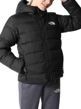 Cazadora The North Face Reversible Negro y Gris