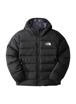 Cazadora The North Face Reversible Negro y Gris