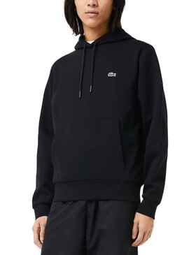Sudadera Lacoste Basic Hood Negro para Hombre