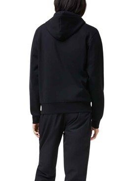 Sudadera Lacoste Basic Hood Negro para Hombre