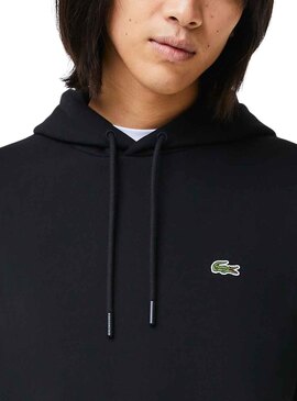 Sudadera Lacoste Basic Hood Negro para Hombre