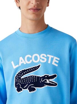 udadera Lacoste Cocodrilo Azul Para Hombre