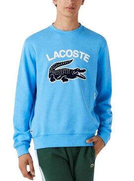 udadera Lacoste Cocodrilo Azul Para Hombre