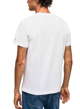 Camiseta Pepe Jeans Alfred Blanca para Hombre