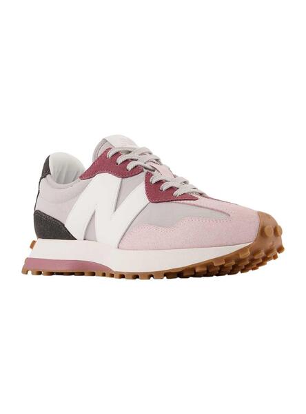 New Balance 327 Mujer Rosa Tenis New Balance 327 Rosa Mujer