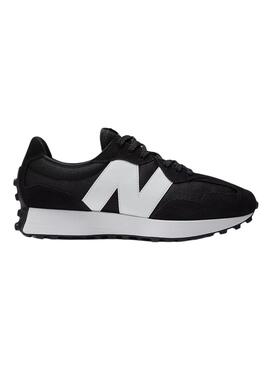 Zapatillas New Balance 327 Negro y Blanco 
