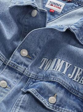 Cazadora Vaquera Tommy Jeans Logo para Hombre