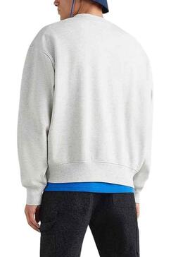 Sudadera Tommy Jeans Comfort Gris para Hombre