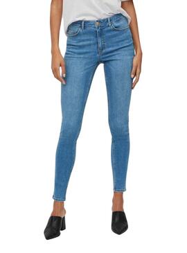 Pantalon Vaquero Vila Sarah Mid para Mujer