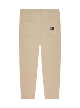 Pantalon Chino Tommy Jeans Bax Beige para Hombre