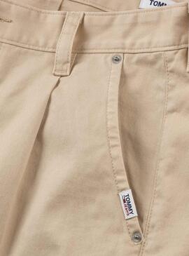 Pantalon Chino Tommy Jeans Bax Beige para Hombre