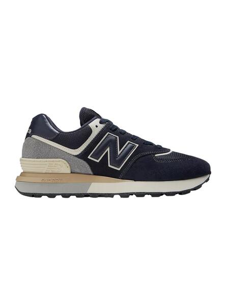 Garantizar Perforación infinito Zapatillas New Balance 574 Azul Marino para Hombre