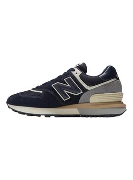 Zapatillas New Balance 574 Azul Marino para Hombre