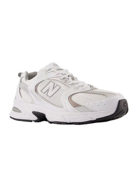 Zapatillas New Balance 530 Blanco y Plateado