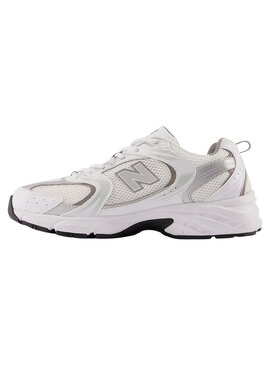 Zapatillas New Balance 530 Blanco y Plateado