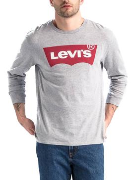 Camiseta Levis Graphic LS Gris