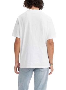 Camiseta Levis Relaxed Baby Tab Blanco Hombre