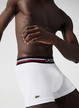 Pack 3 Calzoncillos Lacoste Boxer Iconic Marino