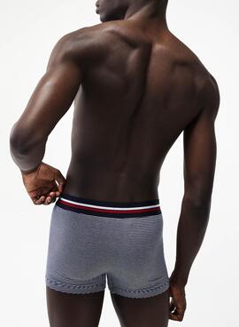 Pack 3 Calzoncillos Lacoste Boxer Iconic Marino