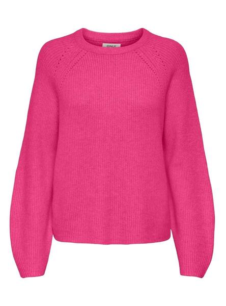 Jersey Only Fia Fucsia para Mujer