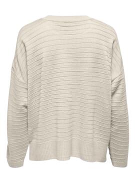 Jersey Only Cata Beige para Mujer