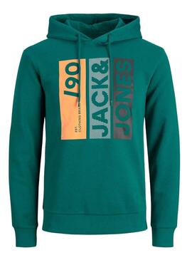 Sudadera Jack and Jones Jio Verde