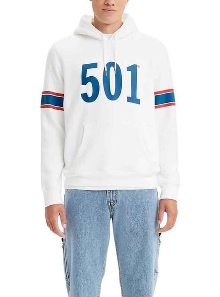 Sudadera 501 Blanca para