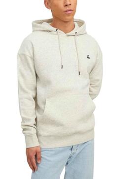 Sudadera Jack and Jones Jestar Blanco para Hombre