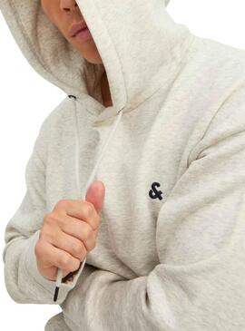 Sudadera Jack and Jones Jestar Blanco para Hombre