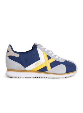 Zapatillas Munich Sapporo 160 Azul y Gris