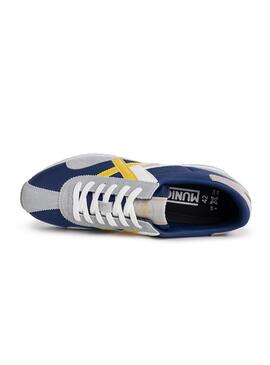 Zapatillas Munich Sapporo 160 Azul y Gris