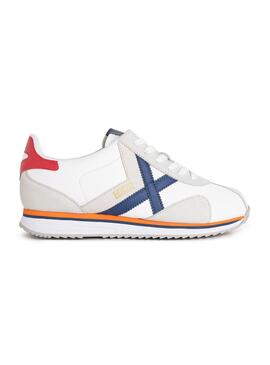 Zapatillas Munich Sapporo 162 Blanco y Azul