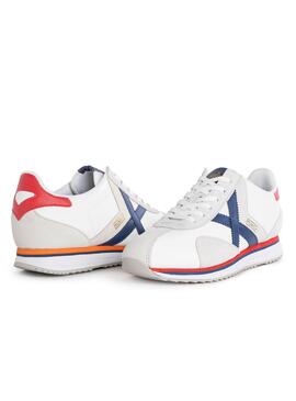 Zapatillas Munich Sapporo 162 Blanco y Azul