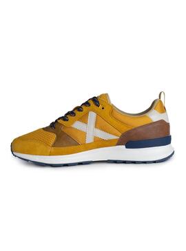 Zapatillas Munich Alpha Mostaza para Hombre