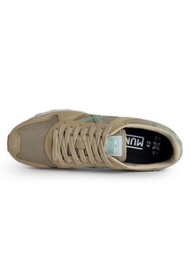 Zapatillas Munich Massana 514 Beige y Verde 