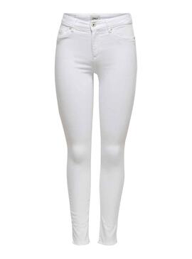 Pantalón Vaquero Only Blush Blanco Mujer