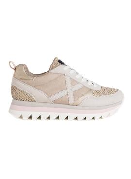 Zapatillas Munich Ripple 44 Beige para Mujer