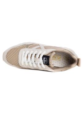 Zapatillas Munich Ripple 44 Beige para Mujer