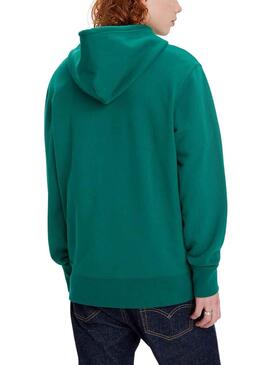 Sudadera Levis Hoodie Verde para Hombre