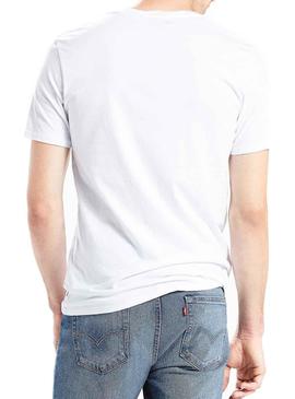Camiseta Levis Graphic Setin Blanco
