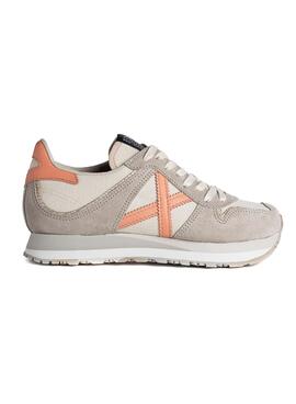 Zapatillas Munich Massana Sky 192 Beige para Mujer